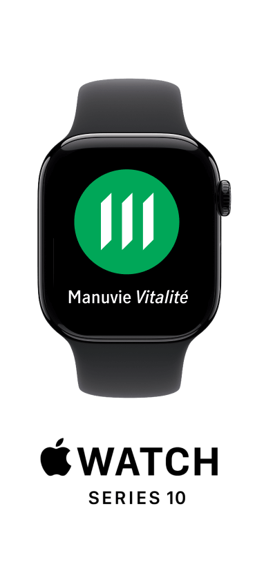 Apple Watch Series 9 avec logo Vitalité